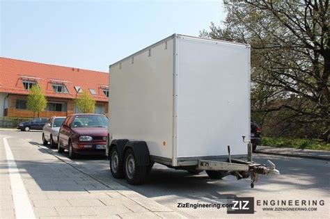 Westfalia Sdah Closed Box Box Trailer Photo And Specs