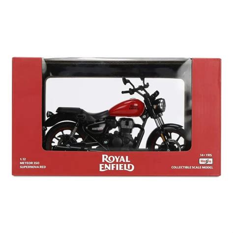 Pour Royal Enfield Meteor Supernova Rouge D Maquette Eur