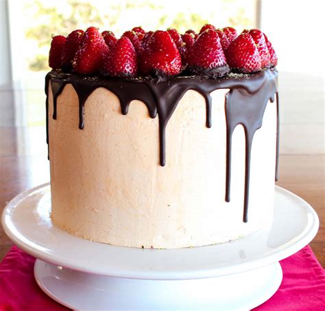 Chocolate Strawberry Celebration Cake Recipe Cake Magazine