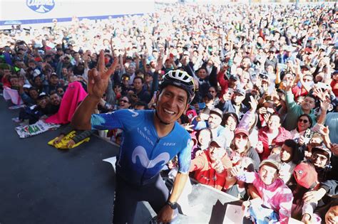 A Pesar Del Mal Momento Nairo Quintana Fue Recibido Como Un ídolo En Sopó En La última Etapa