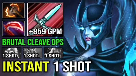 CRAZY Instant 1 Shot Queen 10K MMR Phantom Assassin 859 GPM Brutal