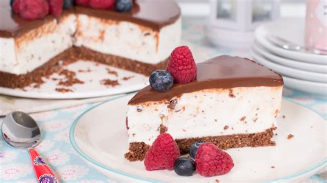 Tarta De Stracciatella Con Yogur Griego Sin Horno Platos F Ciles