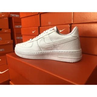 T Nis Nike Air Force De Couro Exclusivo Todo Branco Promo O Unisex