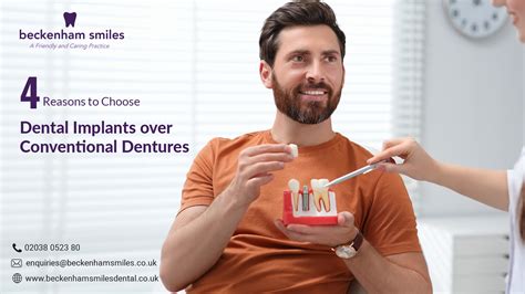 4 Reasons To Choose Dental Implants Over Conventional Dentures