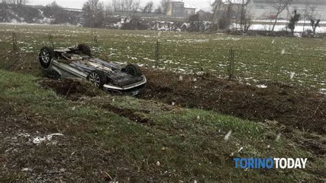 Tangenziale Sud Di Torino Corso Allamano Rivoli Incidente Stradale