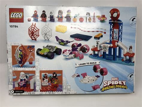 LEGO Marvel Spidey And His Amazing Friends Spider Man Webquarters