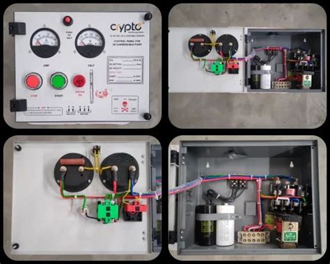 Single Phase MS Submersible Pump Control Panel 1 HP At Best Price In