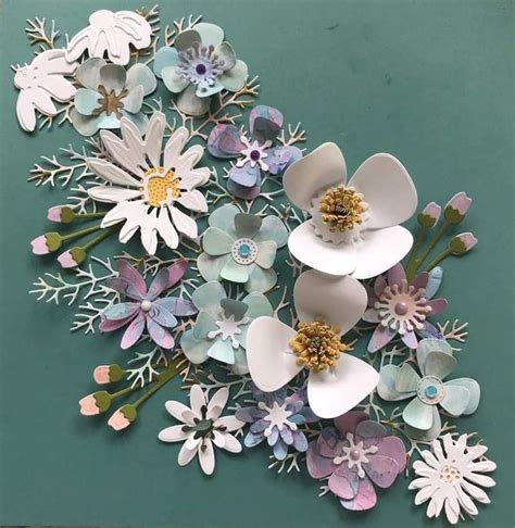 Pin By Mary Sanders On Cards Paper Crafts Simple Paper Flower Flower