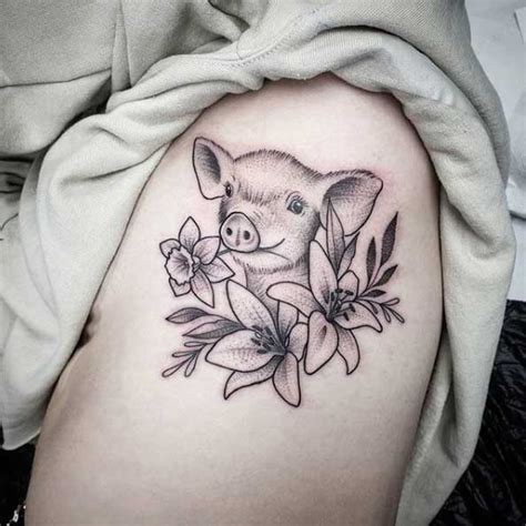 Best Pig Tattoos Pictures Designs Meanings And Ideas Tattoo Me Now