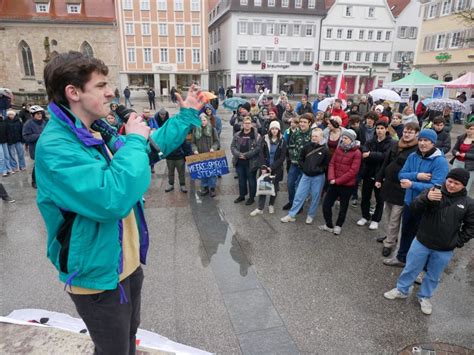 Klimastreik In Reutlingen Verdi Und Fridays For Future Gehen