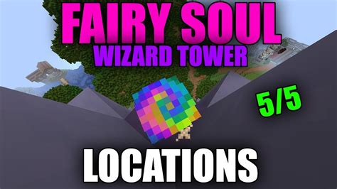 Hypixel Skyblock All Fairy Soul Wizard Tower Locations Youtube