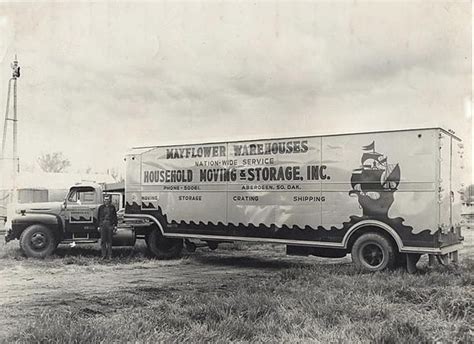 Heres A Mayflower Moving Truck From 1948 Based Out Of South Dakota