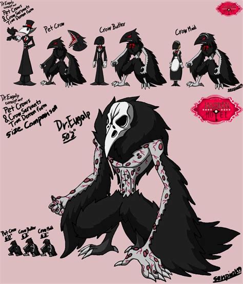 HHOC Pet Crows and Crow Servants true demon form by ZeroSenPie ...