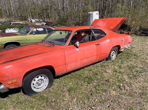 1972 Plymouth Duster Coupe Orange 340 For Sale