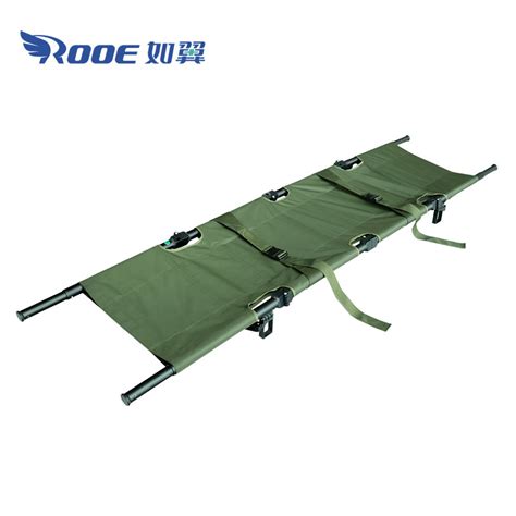 Aluminum Canvas Stretcher Army Stretcher Military Folding Stretcher