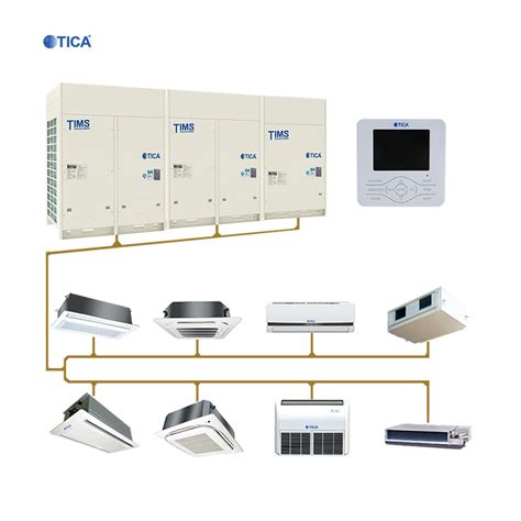 Central Air Conditioner Split System Inverter Commercial Vrv Vrf