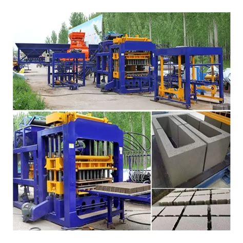 Qt8 15 Cement Concrete Kerbs Solid Hollow Block Brick Making Machinery