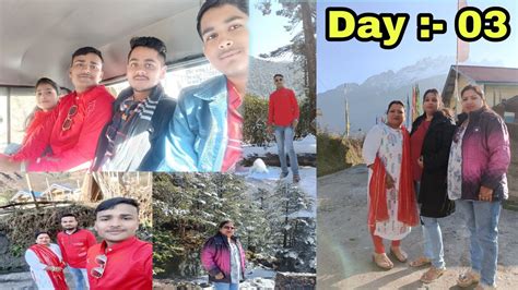 Lachung Day Live Snowfall Sikkim Tour Zero Point