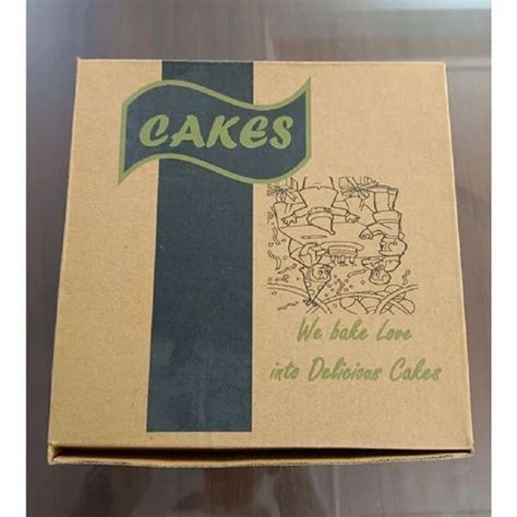 Kraft Paper Cake Box At Rs Piece Cake Box In Noida Id