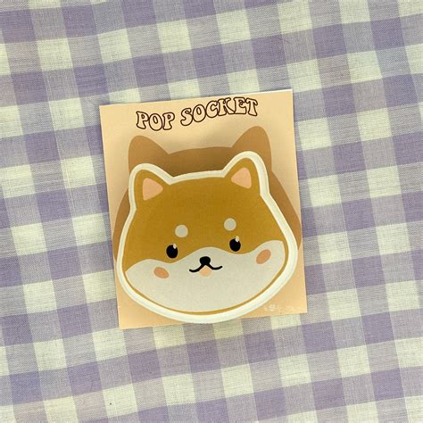 Pop Socket Shiba Inu Perrito Nube