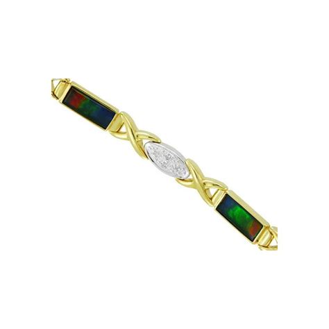 Korite Ammolite Bracelet - Alaska Jewelry