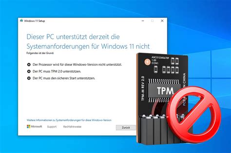 Windows Auf Jedem Pc Installieren Ohne Tpm Konto Internet Cpu Ram