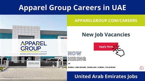 Apparel Group Careers In UAE 2025 New Job Openings