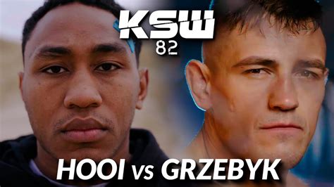 KSW 82 Brian Hooi Vs Andrzej Grzebyk YouTube