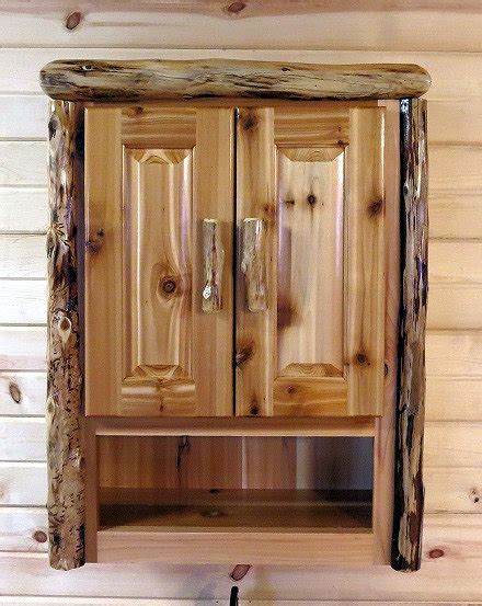 Rustic Toilet Cabinets