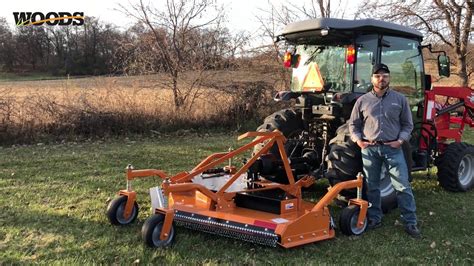 Woods® Rd990x Finish Mower How To Attach Youtube