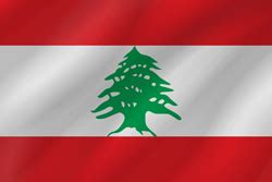 Lebanon flag emoji - Country flags