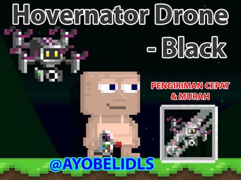 Beli Item Hovernator Drone Black Growtopia Terlengkap Dan Termurah