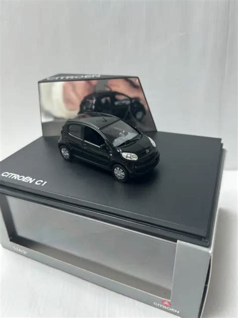 NOREV CITROËN C1 Noir 1 43 Voiture Miniature Collection EUR 19 95