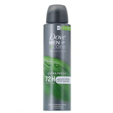 DEO SPRAY MEN CARE ADVANCED EXTRA FRESH 72h DOVE 150 Ml In Dettaglio