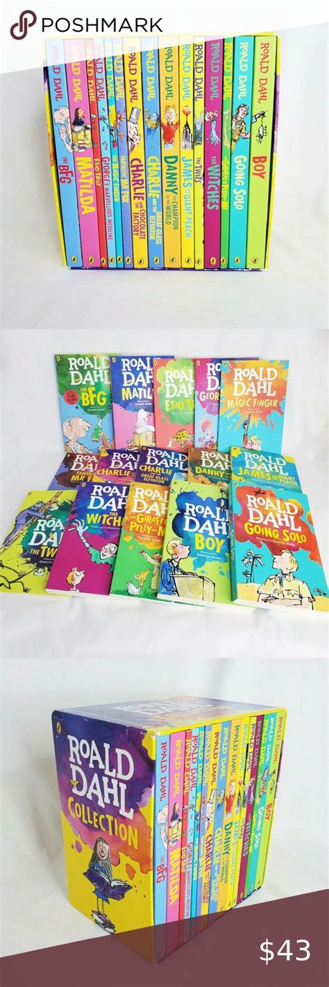 Roald Dahl Book Lot Collection Box Set Roald Dahl Roald Dahl