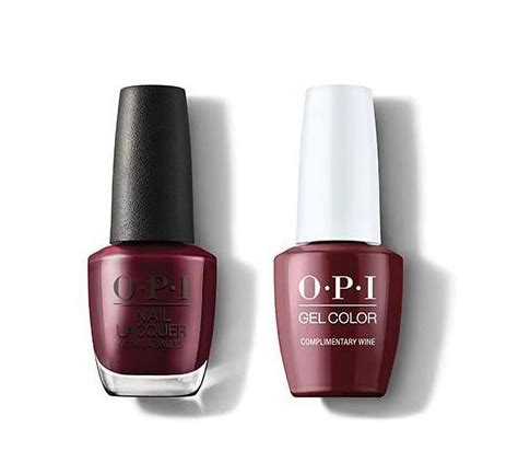 Opi Gel And Lacquer Combo Complimentary Wine Mi12 Muse Of Milan 2020