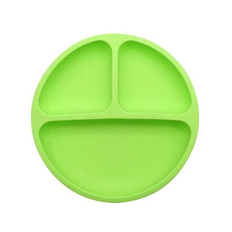 Assiette en silicone pour bébé avec ventouse YWEI Plateau repas