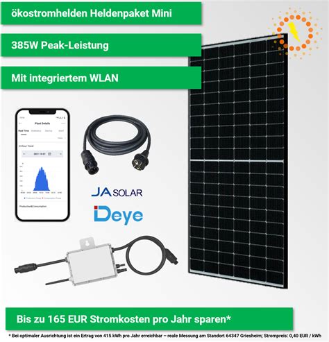 820W Plug Play Balkonkraftwerk Komplettset EPP Solar 41 OFF