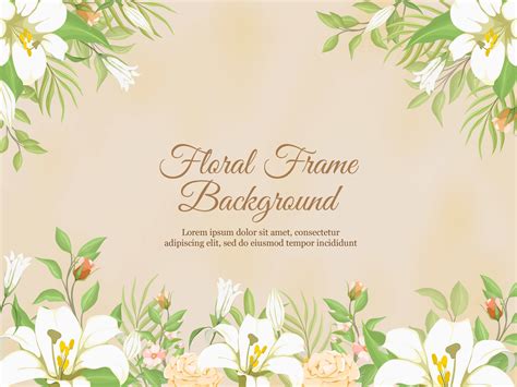 Wedding Banner Background Floral Designs Graphic by lukasdediz ...