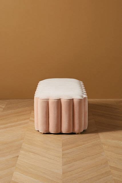 Soho Home X Anthropologie Adriana Ottoman Bench Anthropologie Custom