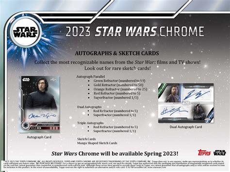 2023 Topps Star Wars Chrome Trading Cards