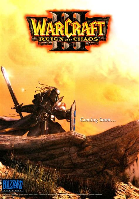 Warcraft Iii Reign Of Chaos Official Promotional Image Mobygames