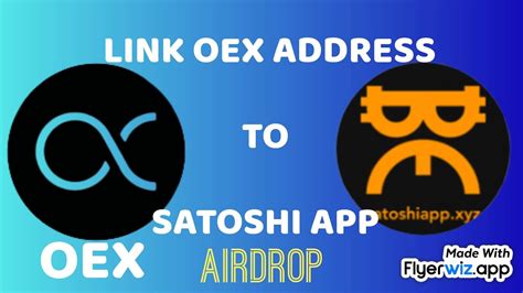 How To Link Oex Address To Satoshi App Youtube