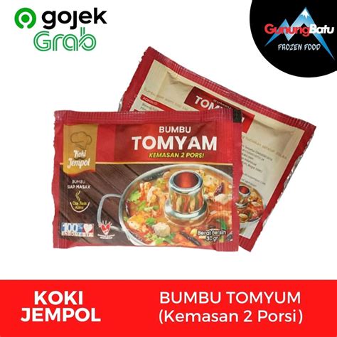 Jual Koki Jempol Bumbu Tomyum Porsi Orang Shopee Indonesia