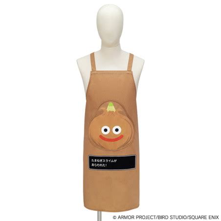 Apron Onion Slime With Skin Dragon Quest Meccha Japan