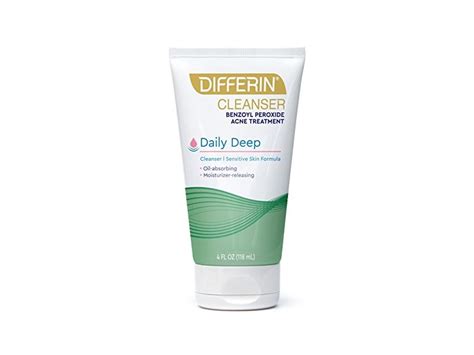 Differin Daily Deep Cleanser 6 Fl Oz Ingredients And Reviews