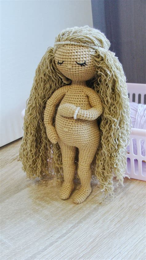 Crochet Pattern Pregnant Doll Doll Wire Frame Mama Doll Etsy