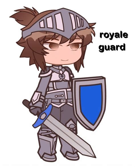 Royale Guard Mini Set Gacha Club Royale High In 2023 Club Outfits