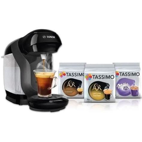 Machine Style Bosch Tas1102 Noir 3 Packs De T Discs Bosch Tassimo Cdiscount Electroménager