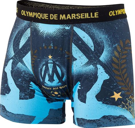 Olympique De Marseille Boxer Om Collection Officielle Taille Enfant